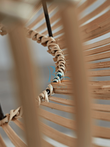 โป๊ะไฟไม้ไผ่ทอแบบมือถือเป็นมิตรกับสิ่งแวดล้อม - Product Image 4