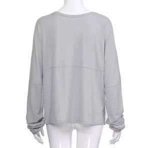 2022 nouveau Design 100% coton écologique formel teint uni Hip Hop T-shirt femmes Collection du Bangladesh - Product Image 5