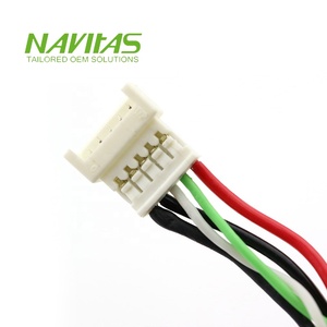 Connecteur JST EHR-5 vers faisceau de câbles Molex pas de 1,25 mm, câble en cuivre isolé en PVC, conforme RoHS, longueur personnalisable - Product Image 5
