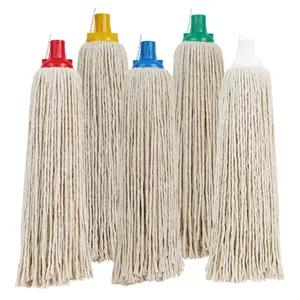 IPC member factory commercial industrial floor cleaning mop accessori cotton string mop head refill sostituzione