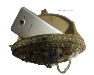 Women Vintage Purse For <b>Wedding</b> Partyware Anniversary High Quality Metal <b>Clutch</b> Bags with Stones Wholesale Designer Handbags - Product Image 3