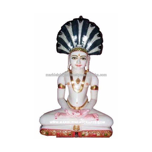 Marble Parasnath Statue - Product Image 1