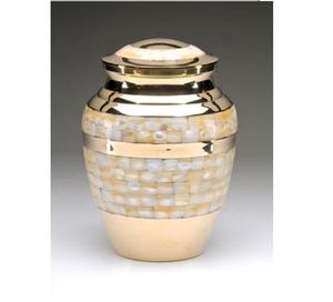 Urne de crémation pour animaux de compagnie en métal faite à la main de quantité minimale de commande bas fabricant grossiste vente directe en usine - Product Image 1