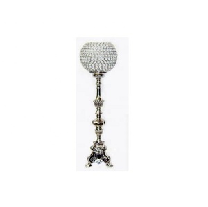 Vente en gros d'usine vente directe grande boule de cristal pièce maîtresse de mariage et grands bougeoirs pour fabricant de mariages - Product Image 2