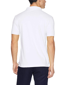 Logo personnalisé brodé respirant golf sports polos tricotés haute qualité nouveauté polo imprimé pour hommes coton - Product Image 4