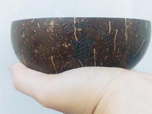 ชามกะลามะพร้าวแกะสลักโลโก้คุณภาพสูงจากเวียดนาม - Product Image 4