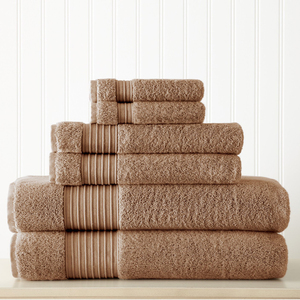 Proveedor indio Toallas de invitados de alta calidad para uso en el baño Toallas de lujo con logotipo personalizado Toalla de baño de algodón egipcio 100% - Product Image 6