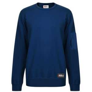 Sweat-shirt d'hiver pour homme grande taille avec nouveau design, manches longues, col rond, style streetwear, 100% coton, doublure en jersey - Product Image 1