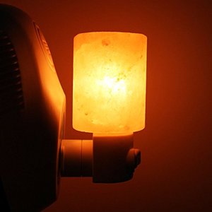 Del Himalaya cuadrado lámpara de sal luz de la noche rosa de cristal de roca de sal lámpara tallada a mano lámparas de sal Luz de pared con enchufe de pared - Product Image 2