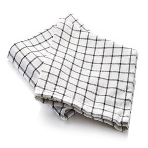 Serviette de cuisine à carreaux rouges et blancs, prix fixe, serviettes de cuisine de golf en provenance d'Inde - Product Image 6