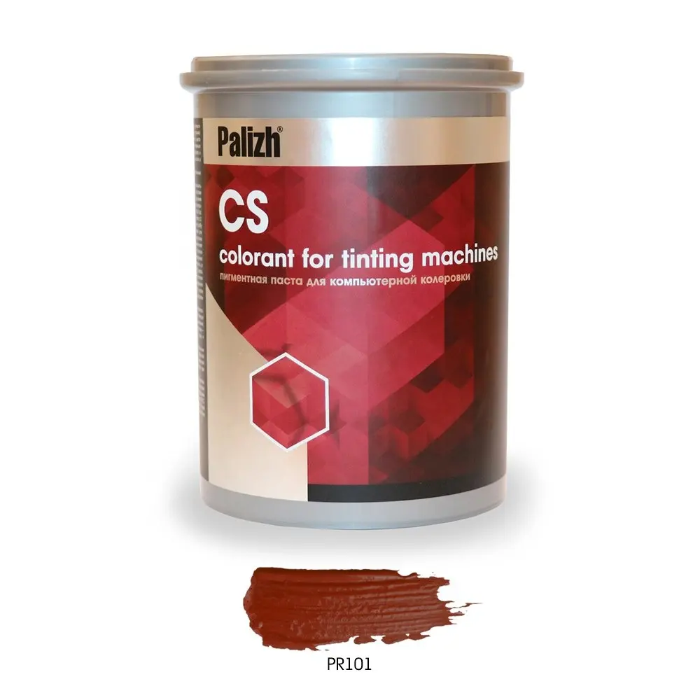 Red Oxide trasparente PR101 universal system color pigment paste CS-980 per macchine oscuranti (CS.TrF)