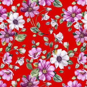 วัสดุเสื้อผ้าราคาสุดคุ้ม คอลเลคชั่นลายดอกโทไคใหม่ปี 2022 ผ้าดีไซน์ไทยสำหรับเสื้อผ้าใช้ในชีวิตประจำวันจากประเทศไทย - Product Image 5