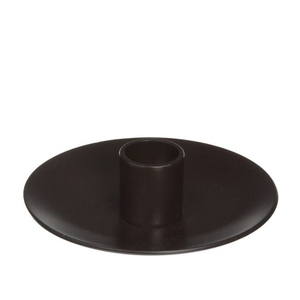 Cast Iron Simplicity <b>Black</b> Taper Holder 4 Inch - Product Image 1