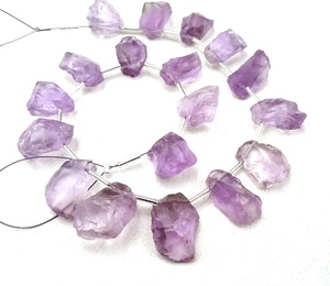 หินอเมทิสต์สีชมพูธรรมชาติเกรด AAA หินอเมทิสต์แบบไม่เรียบสำหรับการสะสมเครื่องประดับที่สวยงาม - Product Image 1