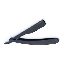 Vente en gros PRESTIGE RAZOR Rasoir droit jetable professionnel en acier inoxydable avec finition polie/satinée pour salon de coiffure - Product Image 2