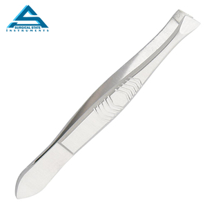 Nouveau design personnalisé de manucure à revêtement noir pince à sourcils de beauté avec extension pointue couleur rose - Product Image 2