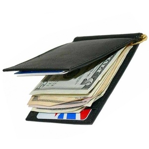 Portefeuille vintage en cuir PU noir, pour homme, porte-monnaie - Product Image 1
