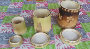 Boîte à épices en bambou de haute qualité, cuisine naturelle écologique 100% ml, utile boîte de sel, grande taille - Product Image 4