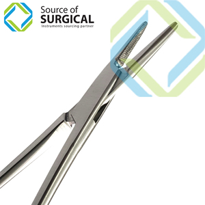 Crile Manuel En Acier Inoxydable Instrument Chirurgical Durable En Métal En Bois Porte-Aiguille Pince Base D'outils Chirurgicaux - Product Image 1