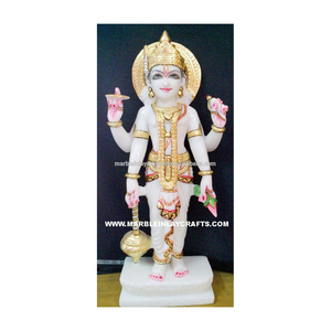 Marble Narayan Statue - Product Image 1