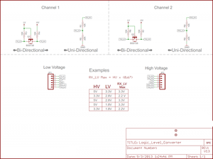 Taidacent Convertitore di Livello Logico Bidirezionale a 4 Canali ad Alta Velocità da 3.3v a 5v I2c Modulo Circuito LLC - Product Image 6