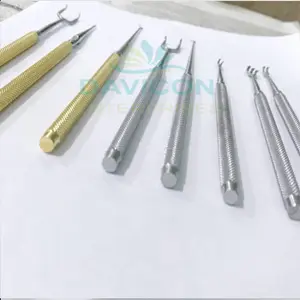 Davicon de-14147ตะขอเกี่ยวผิวเหล็กสแตนเลสชุดดึงอุปกรณ์สำหรับใช้ในโรงพยาบาลได้รับการรับรอง CE - Product Image 1