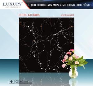 CMC Micro Crystal Glaze Porcelana Azulejo Interior Hotel Uso Tradicional Antibacteriano Firebrick 800x800mm Venta al por mayor - Product Image 4