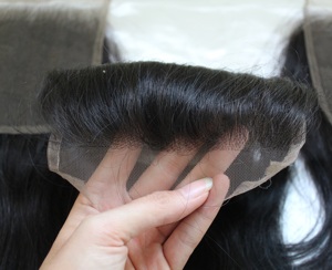 Cheveux raides de bébé brut avec fermeture en dentelle HD 5x5 de meilleure qualité - Product Image 2