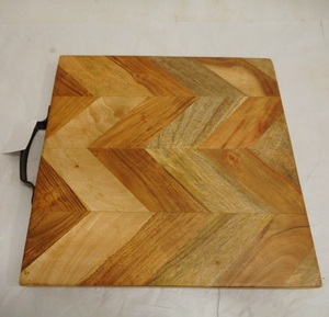 Juego de bloques de madera natural para picar queso con asa, nuevo diseño respetuoso con el medio ambiente, superventas - Product Image 1