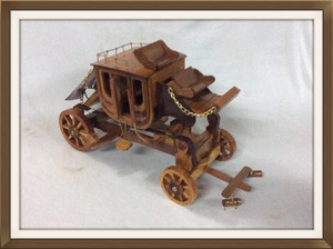 Modelo de coche de madera, modelo de motor de madera, barco de madera de Vietnam, modelo de fábrica (Sandy 84587176063 WS) - Product Image 2