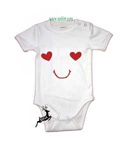 tirupur factory direct sale printed organic rib cotton baby romper clothes OEM custom baby bamboo cotton romper online shopping - Product Image 2
