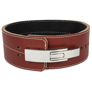 เข็มขัดยกน้ำหนักออกกำลังกายสำหรับชายและหญิง cowhide สบายกันลื่นเข็มขัดยิมยกน้ำหนัก/กำลังยกน้ำหนัก - Product Image 2