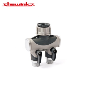 Collecteur de connecteurs, en plastique, 2 voies, pour jardin et maison, métal - Product Image 2