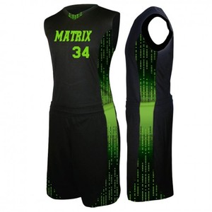 OEM Custom China Wholesale Basketball Jerseys Custom Reversible Basketball Uniforms for Men - Product Image 2