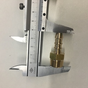 Laiton 3/8 pouces filetage BSPT techniques de forgeage mamelon à connecter au tuyau de <span class=keywords><strong>gaz</strong></span> <span class=keywords><strong>propane</strong></span> fluide d'air numéro de modèle personnalisé 'Head' - Product Image 3