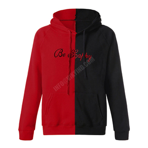Pull à capuche unisexe haute qualité design de mode sweat à capuche unisexe visage souriant pour adolescents logo personnalisé - Product Image 1