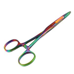Acier inoxydable multicolore certifié CE ISO Porte-aiguille Olsen Hegar Ciseaux chirurgicaux dentaires Mâchoires serties Pièce à main d'hôpital - Product Image 1