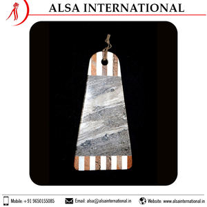 Tabla de semillas de Morchana de mármol blanco y marrón de alta calidad de Alsa International Tarifa al por mayor - Product Image 2
