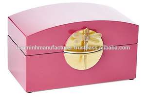 Caja de Joyería de Lacado Colorido con Cierre de Libélula de Vietnam - Product Image 6