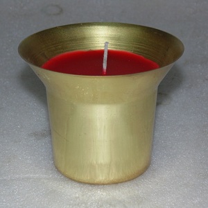 บ้านตกแต่งขี้ผึ้ง Votive เคลือบโลหะสีดำถ้วยเทียนสำหรับงานแต่งงาน/งานปาร์ตี้ - Product Image 2