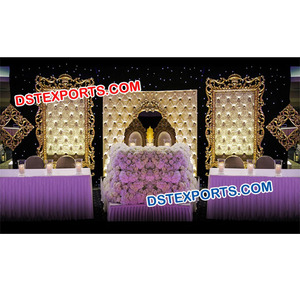 Marco de Panel tapizado para escenario de boda, Moderno - Product Image 1