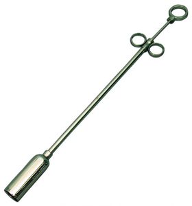 Pistola de bolas con clip de resorte Cabeza de metal Latón C/P Equipo de granjero de ganado veterinario mahersi - Product Image 4