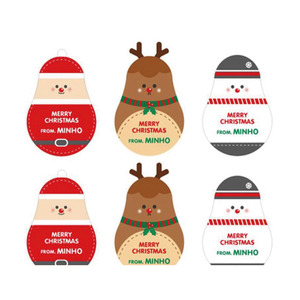 Custom impermeable no tóxica encantadora cara Cuerpo <span class=keywords><strong>tattoo</strong></span> Sticker metalico tinta del tatuaje temporal Navidad niños - Product Image 4