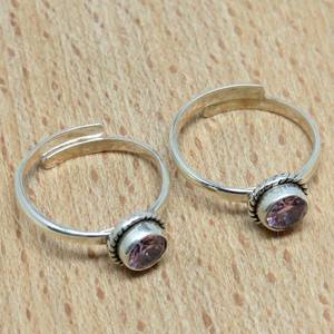 Anillo de plata de primera ley con forma redonda para mujer, sortija, plata esterlina 925, Circonia cúbica, zirconia, circonita, zirconita, zirconita, color rosa - Product Image 5