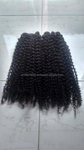 Prix d'usine d'extensions de cheveux Remy indiens bruts non transformés sur le tissage de cheveux humains bouclés crépus - Product Image 3