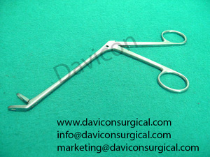 Forceps Offre Spéciale Wilde Ethimoid en acier inoxydable à coupe manuelle 5 MM X 10 MM mâchoires fenêtrées 5 en métal - Product Image 2