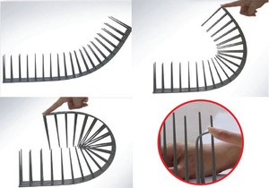 Pointe d'oiseau en plastique pour empêcher les clôtures de nuire à l'oiseau et garder une vie confortable - Product Image 4