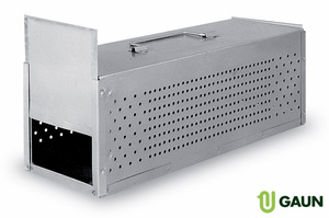 Transportador galvanizado para palomas, 2 compartimentos - Product Image 2