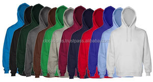 Personalizado OEM cremalleras oblicuas Color Negro Sudadera con capucha de lana para los hombres - Product Image 3