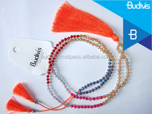 Bali Top moda estilo bohemio largo borla collar clásico cuentas cadena accesorio - Product Image 3